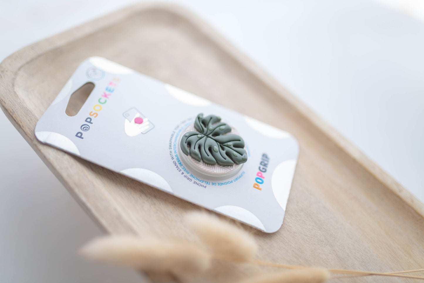 Clay PopSocket | Monstera