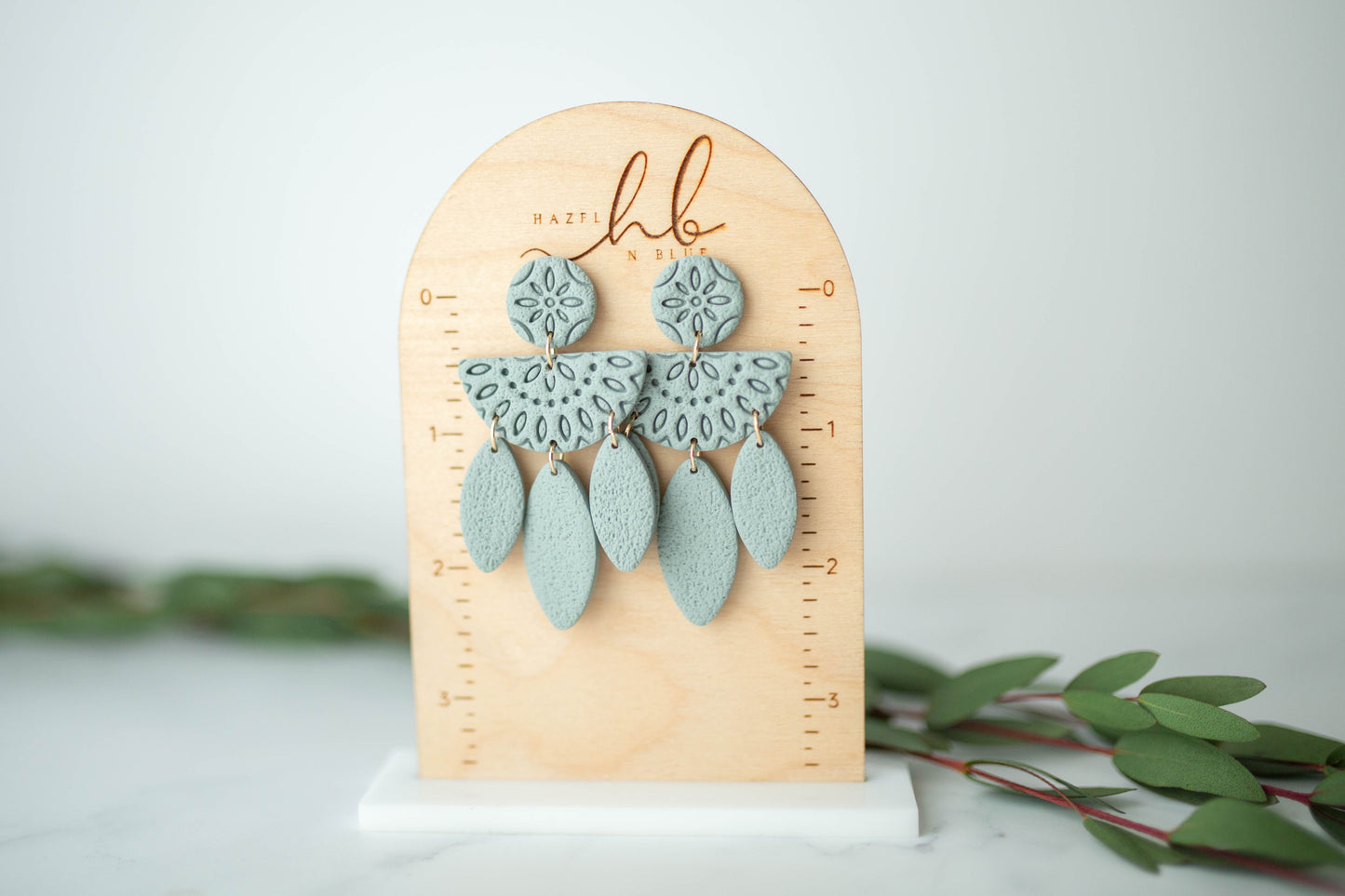 Clay Earrings | Boho Dangles | Earth+Sky Collection