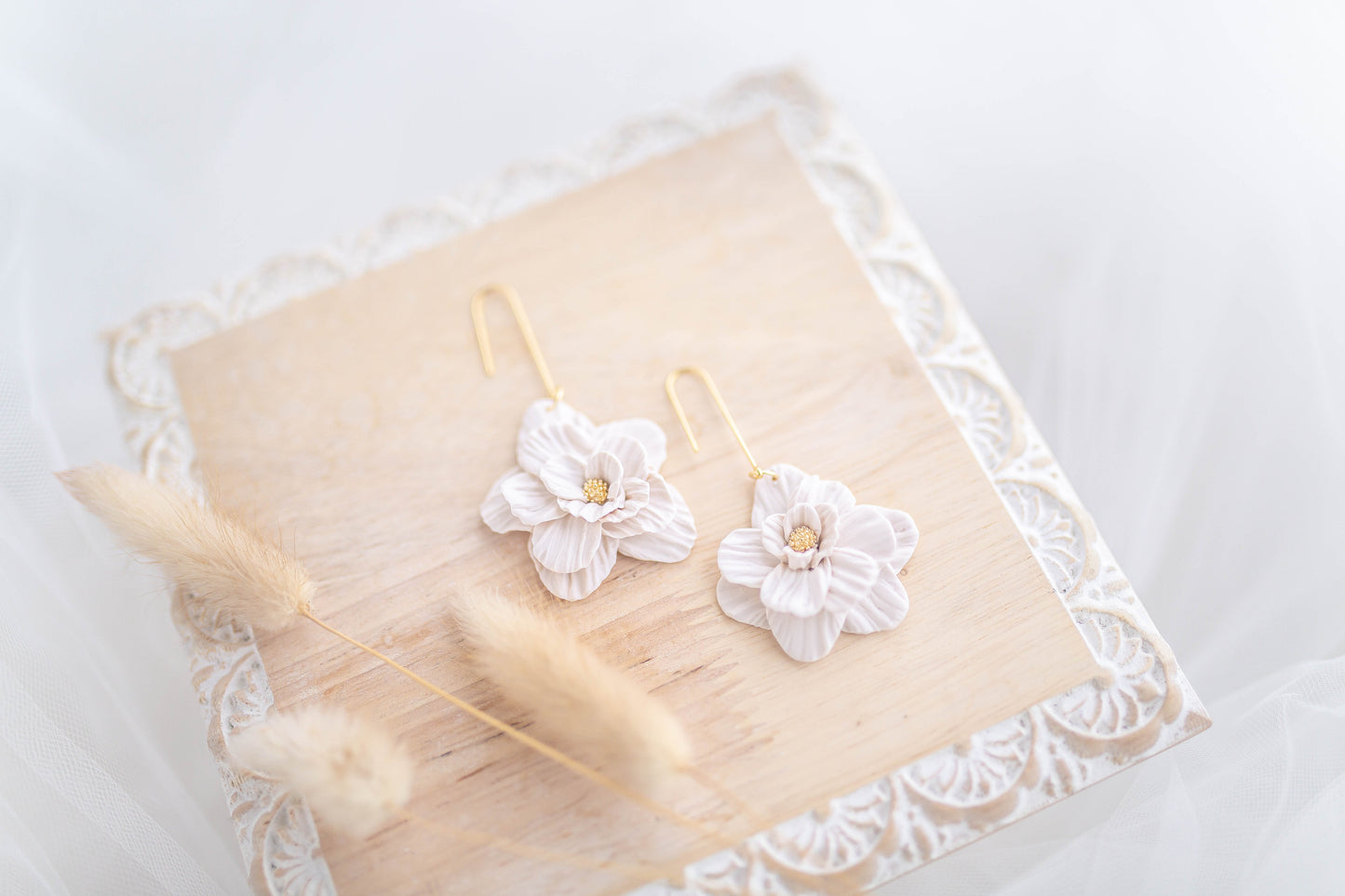 Clay Earrings | Fluer Dangles | Luxe Collection