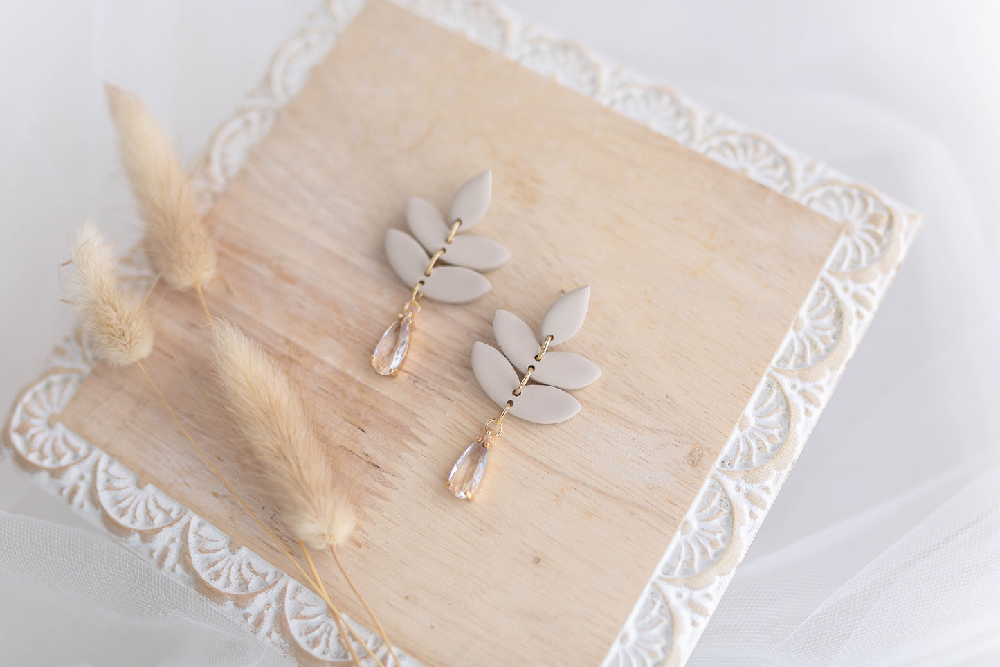 Clay Earrings | Fluer Dangles | Luxe Collection
