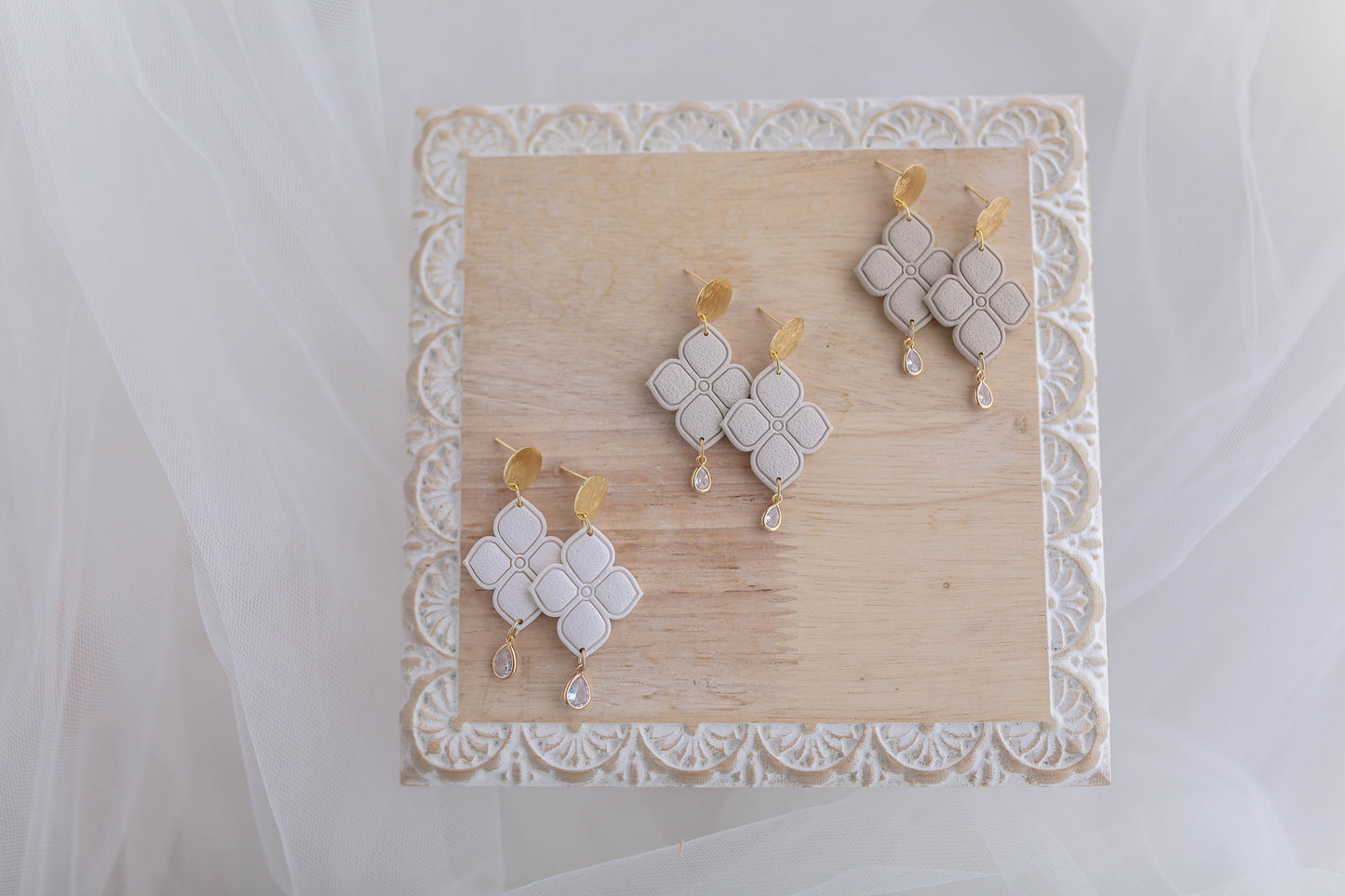 Clay Earrings | Luxe Dangles | Luxe Collection