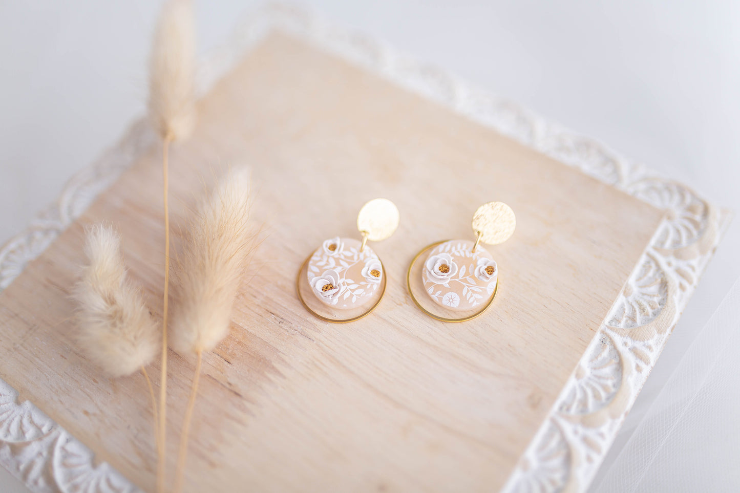 Clay Earrings | Luxe florals | Luxe Collection
