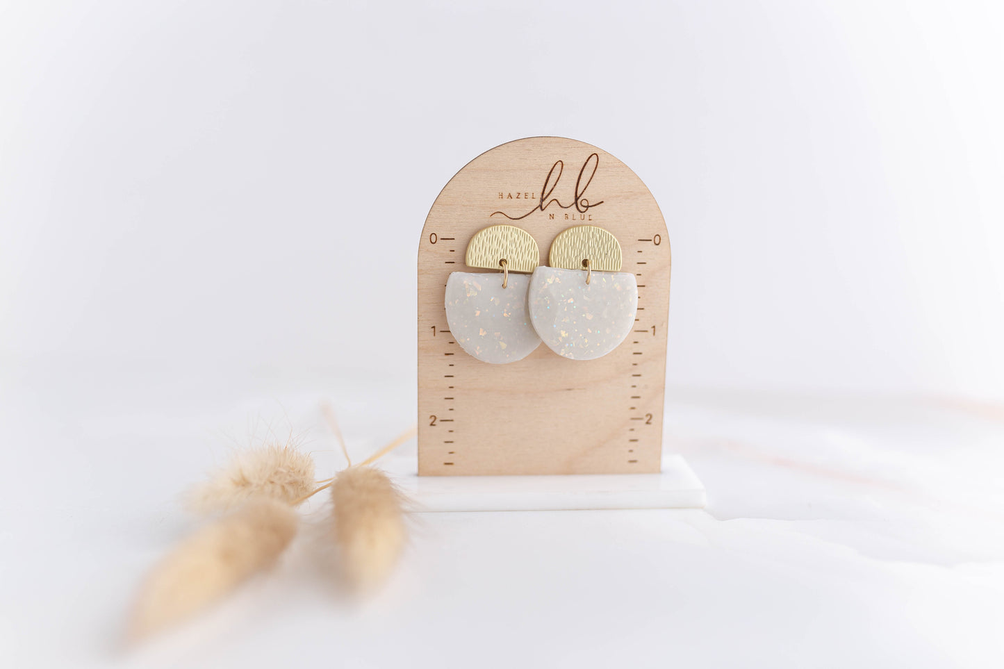 Clay Earrings | Opal Dangles | Luxe Collection