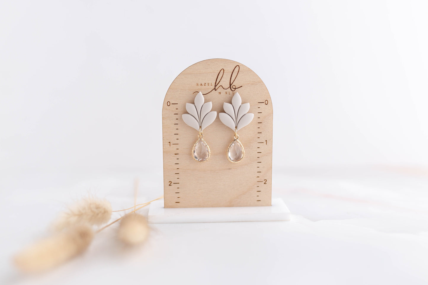 Clay Earrings | Dainty Fluer Dangles | Luxe Collection