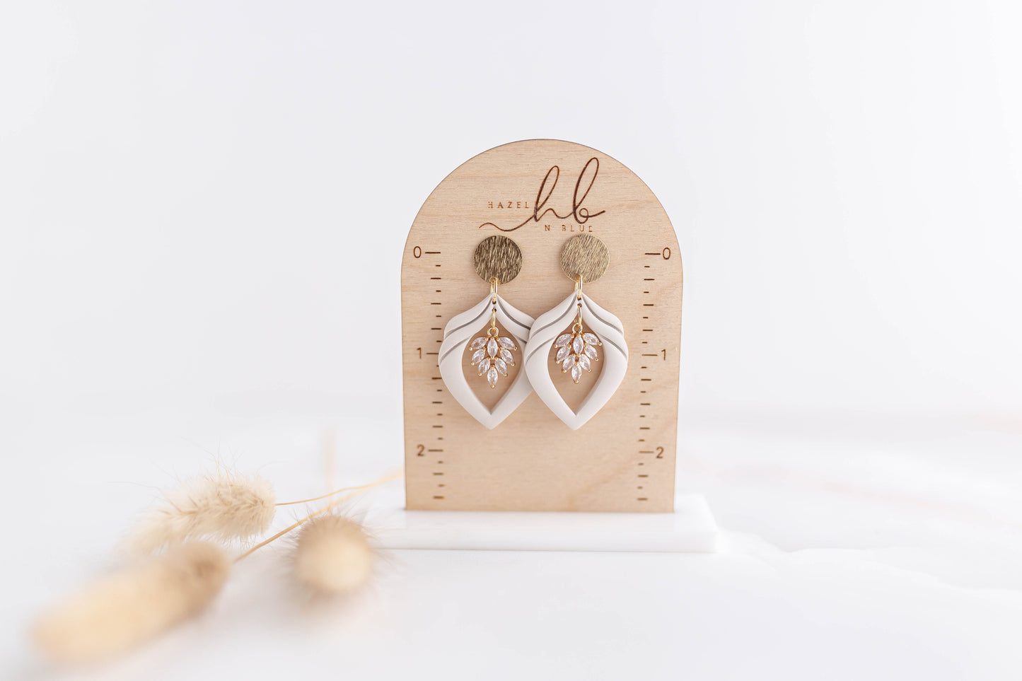 Clay Earrings | Luxe Crystal Dangles | Luxe Collection