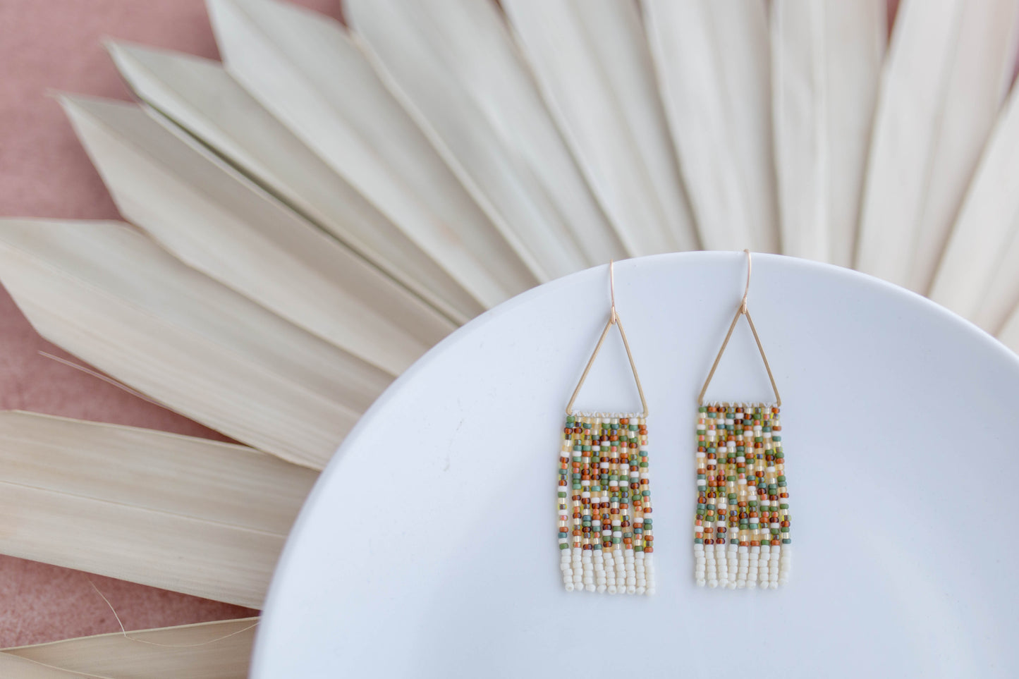 Beaded Earrings | Arizona Fringe | Desert Collection