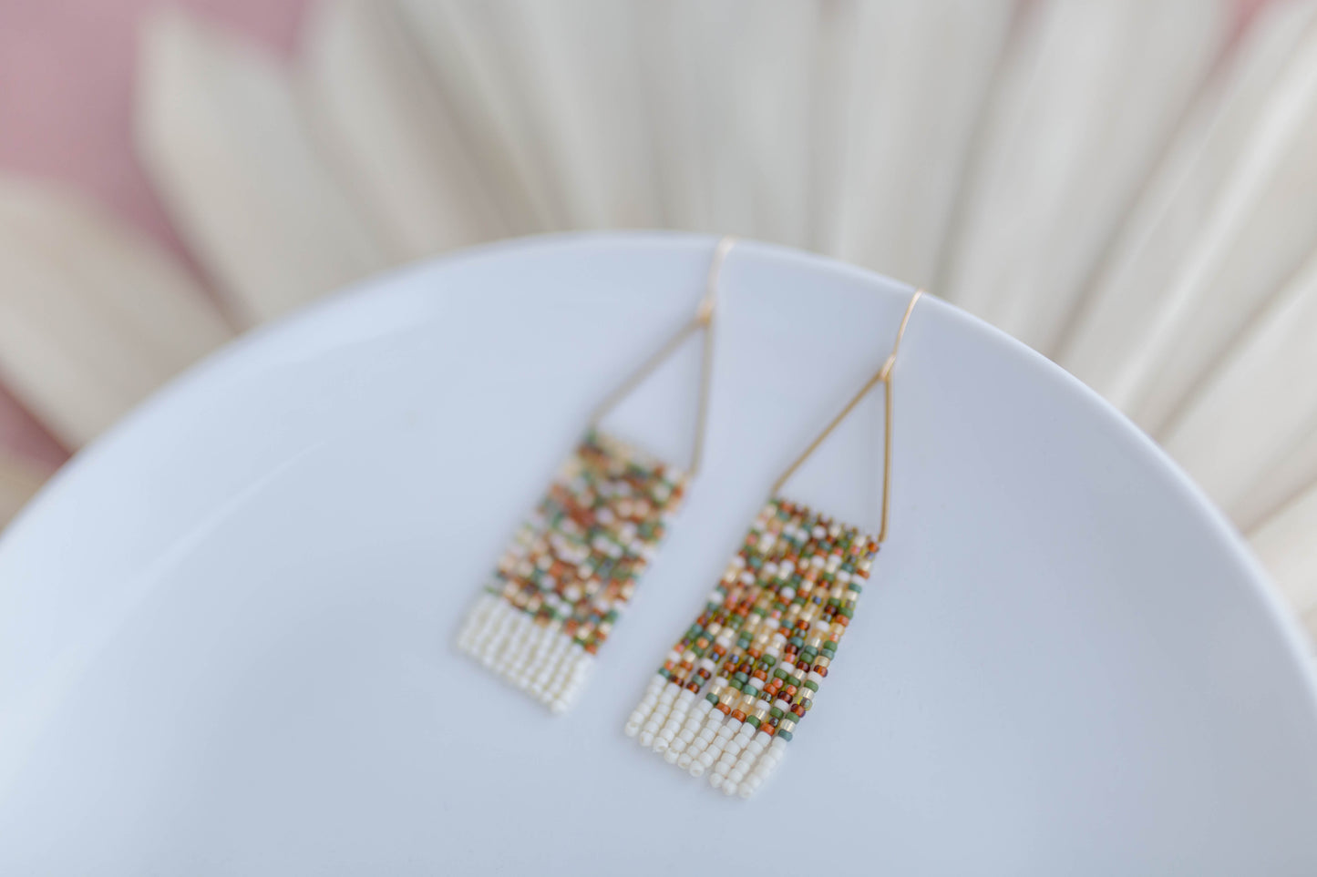 Beaded Earrings | Arizona Fringe | Desert Collection