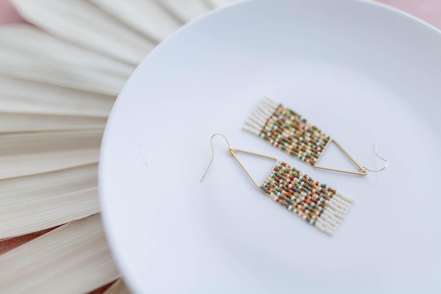 Beaded Earrings | Arizona Fringe | Desert Collection