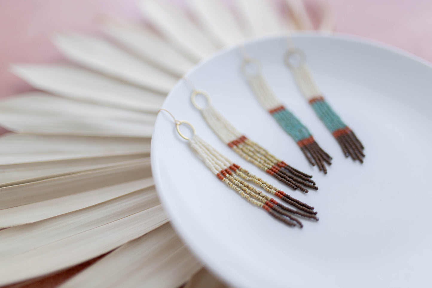 Beaded Earrings | Sonoran Dusters | Desert Collection