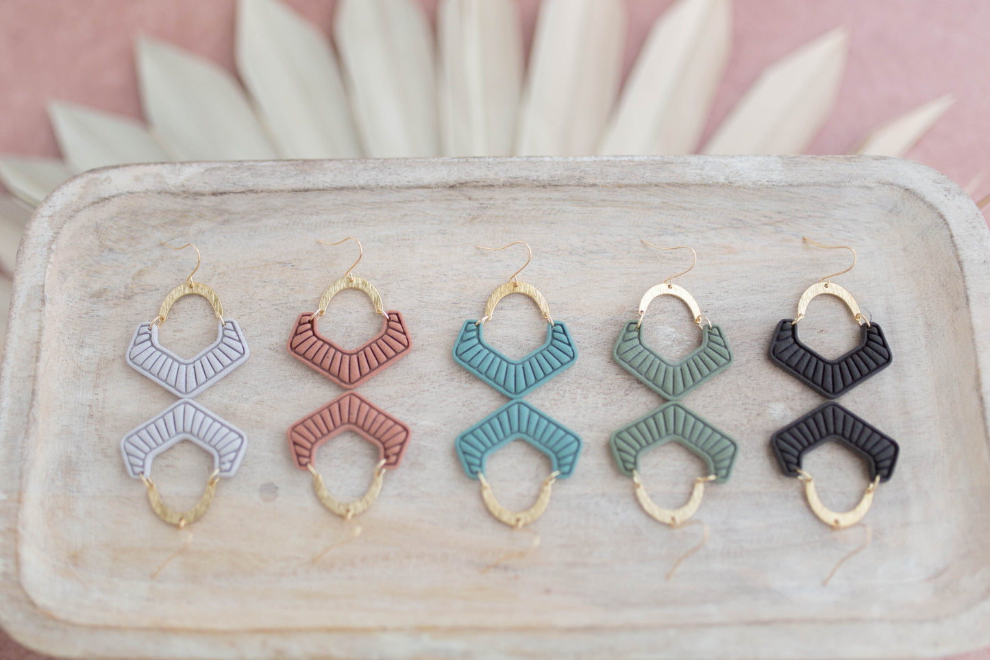 Clay Earrings | Mohave Dangles | Desert Collection