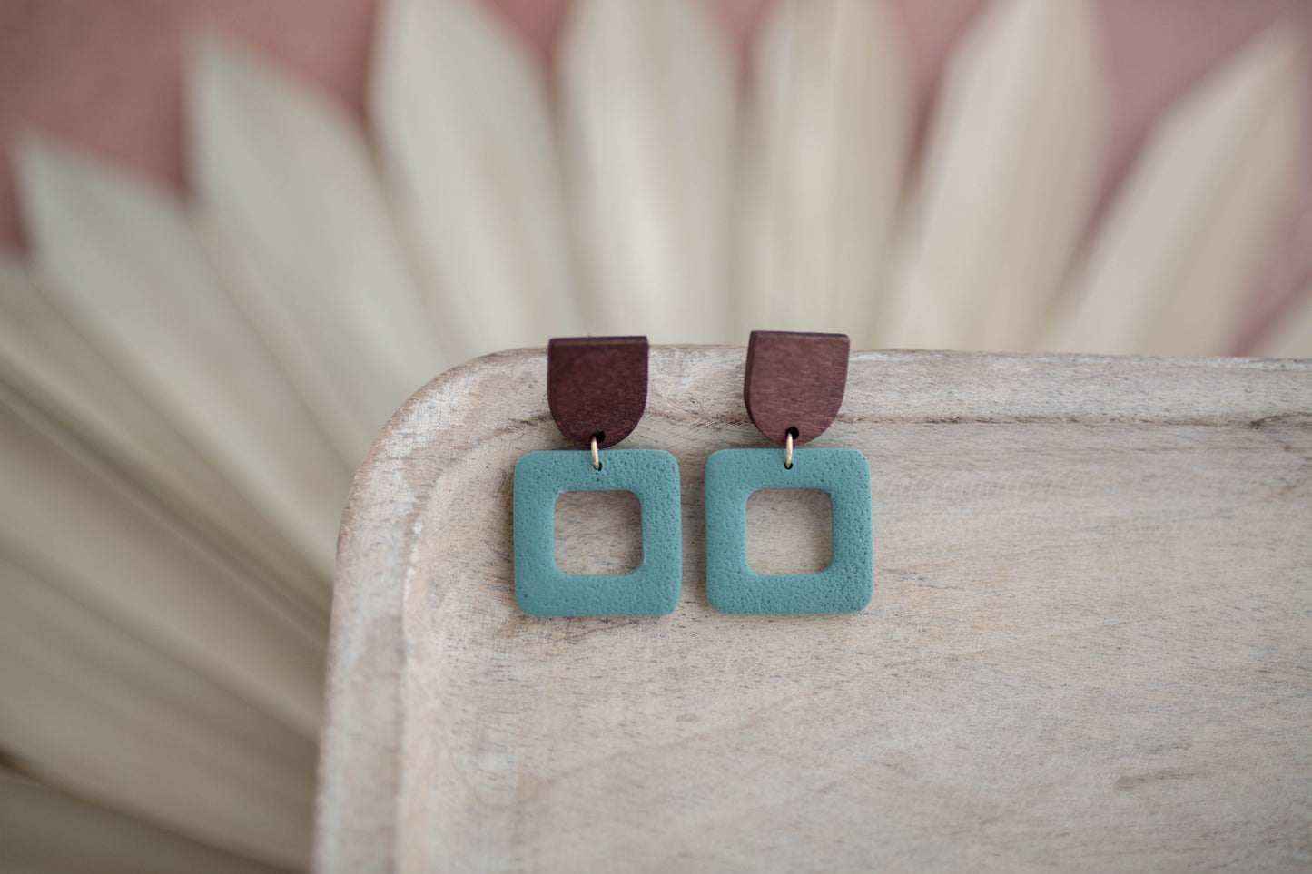 Clay Earrings | Desert Squares | Desert Collection
