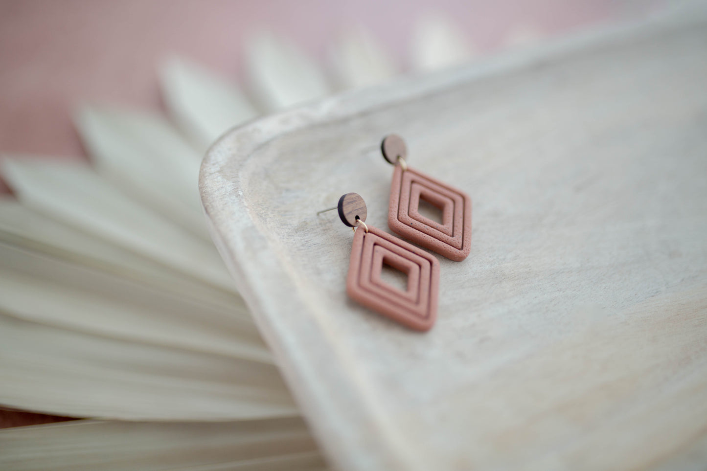 Clay Earrings | Desert Diamonds | Desert Collection
