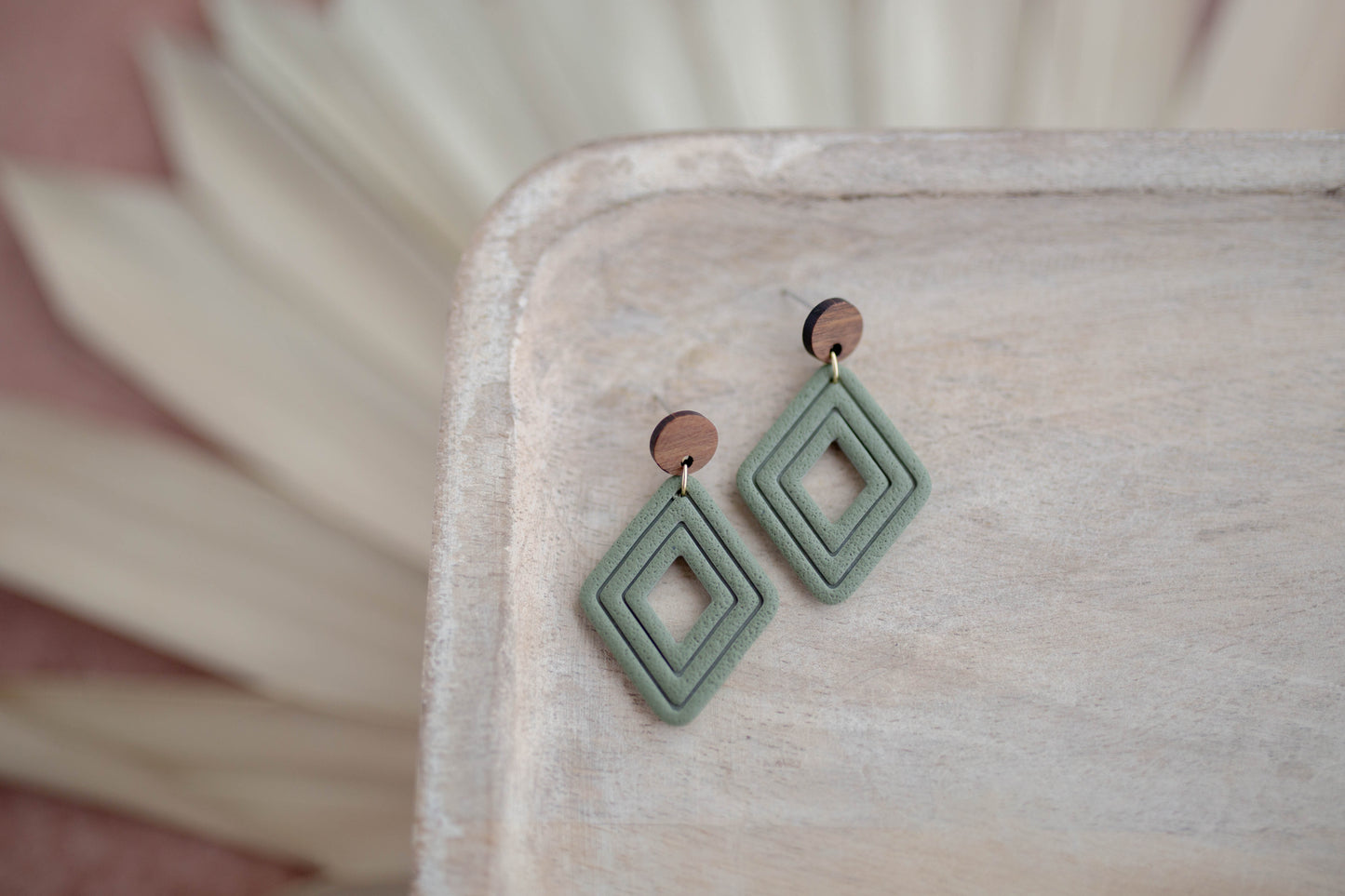 Clay Earrings | Desert Diamonds | Desert Collection