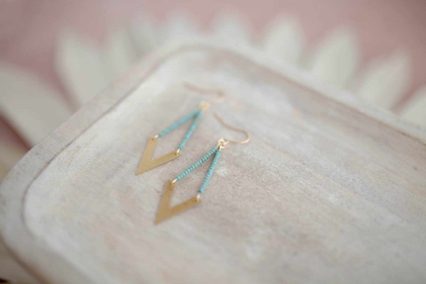 Beaded Earrings | Desert V | Desert Collection