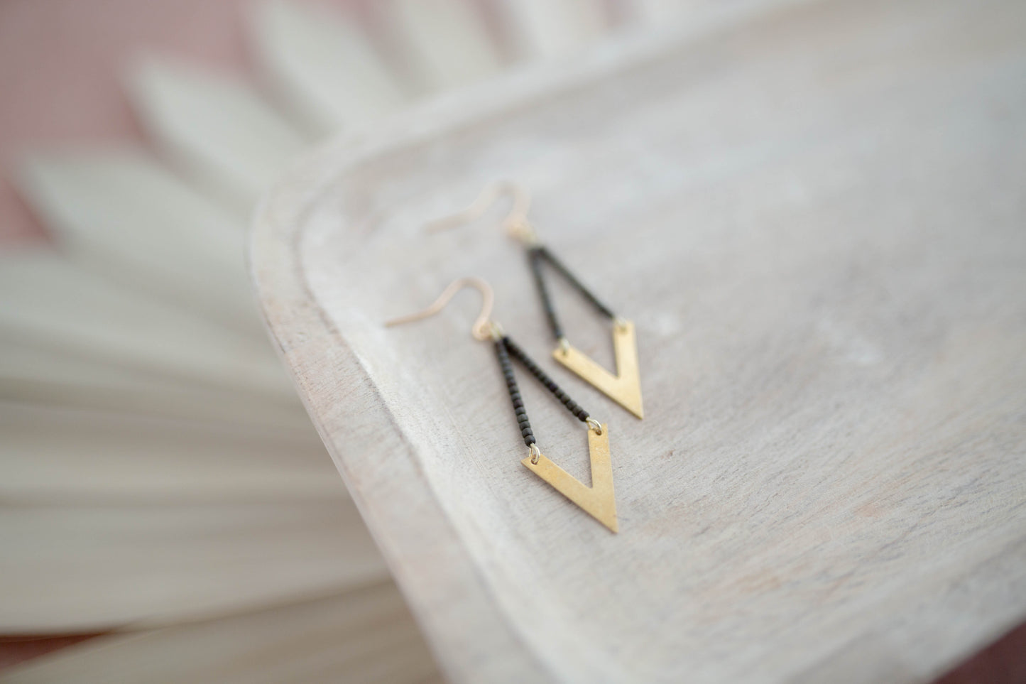 Beaded Earrings | Desert V | Desert Collection