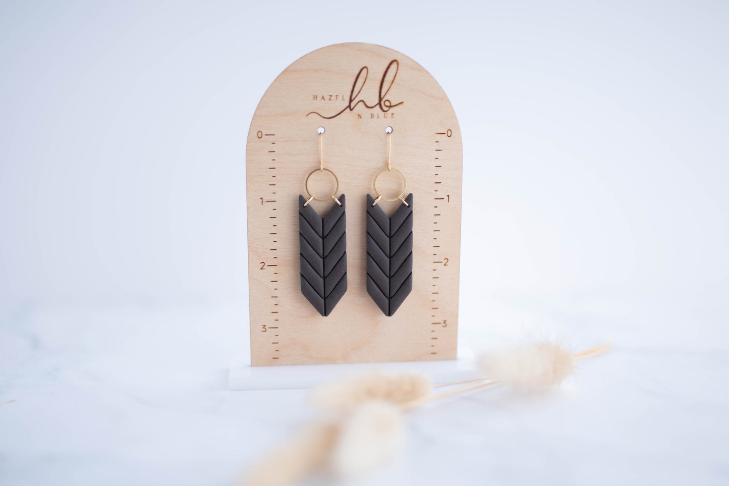 Clay Earrings | Fletching Dangles | Cozy Cowgirl Collection