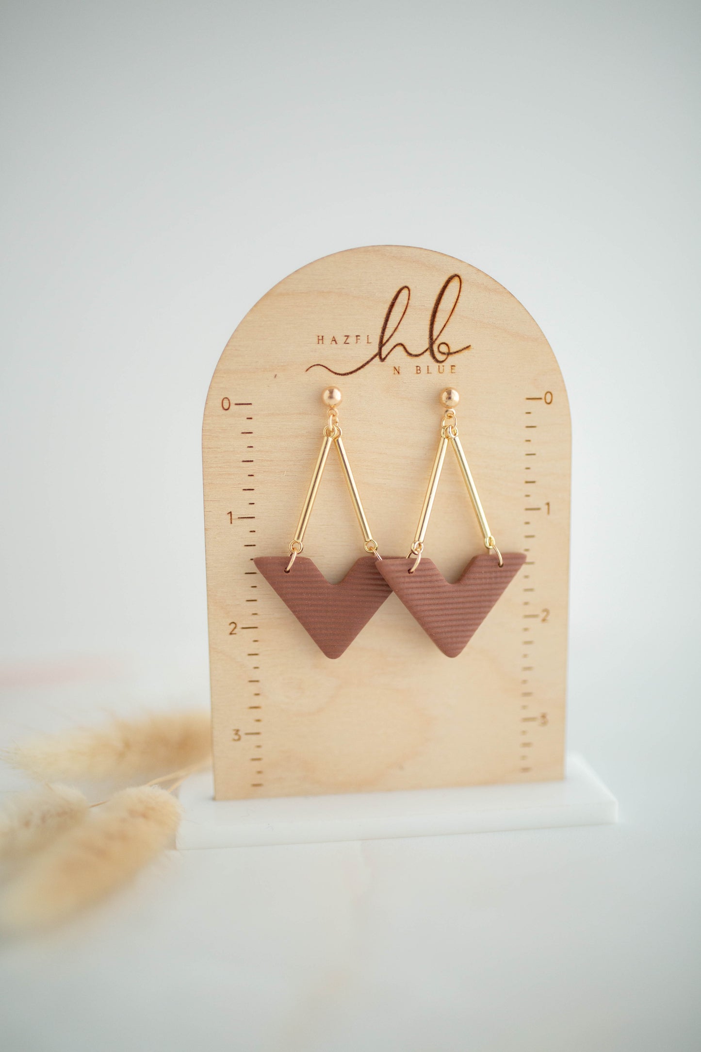 Clay Earrings | Vee Dangles | All Things Fall Collection