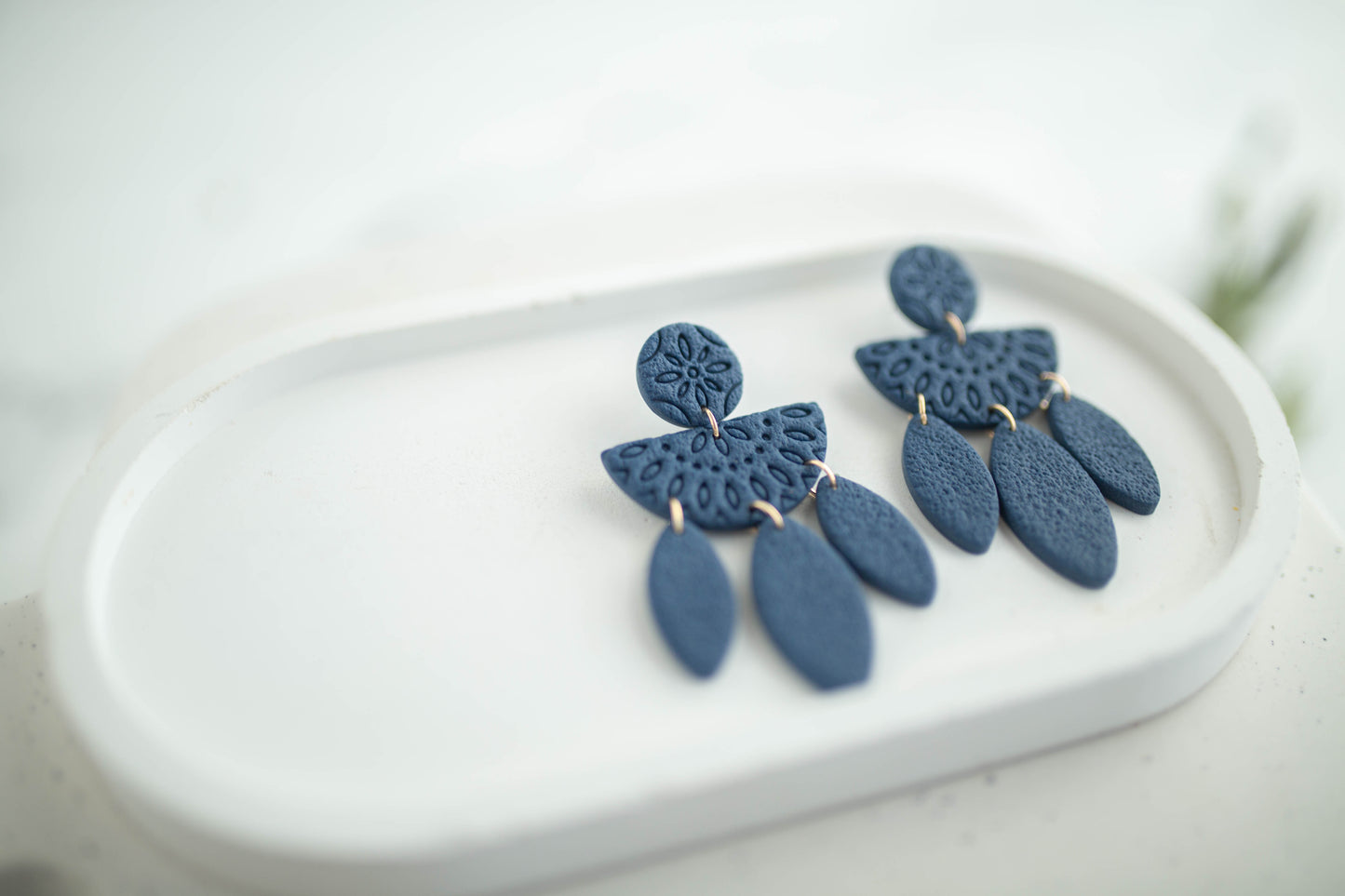 Clay Earrings | Boho Dangles | Earth+Sky Collection
