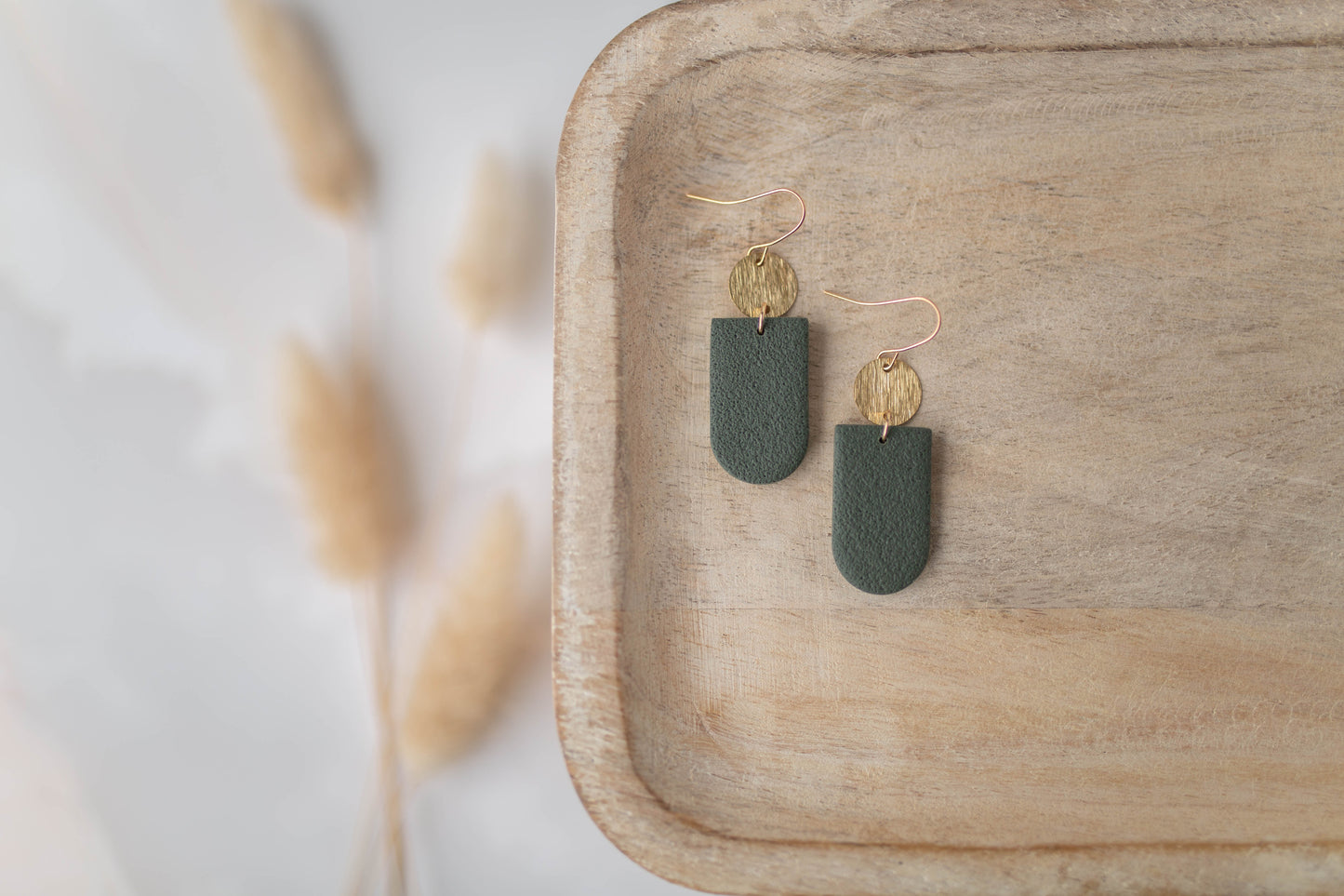 Clay Earrings | Simple Dangles | All Things Fall Collection