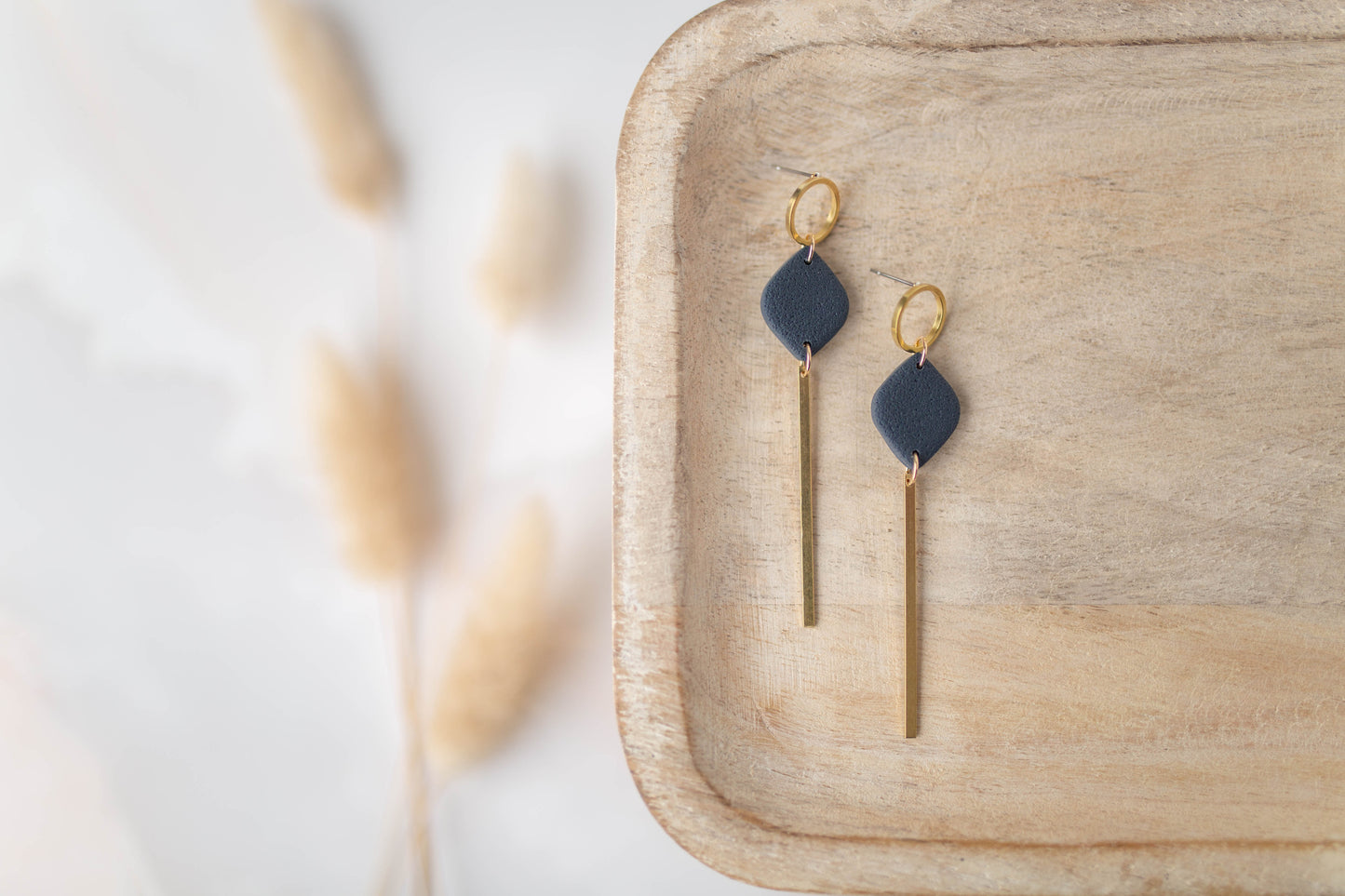 Clay Earrings | Simple Drop Dangles | All Things Fall Collection