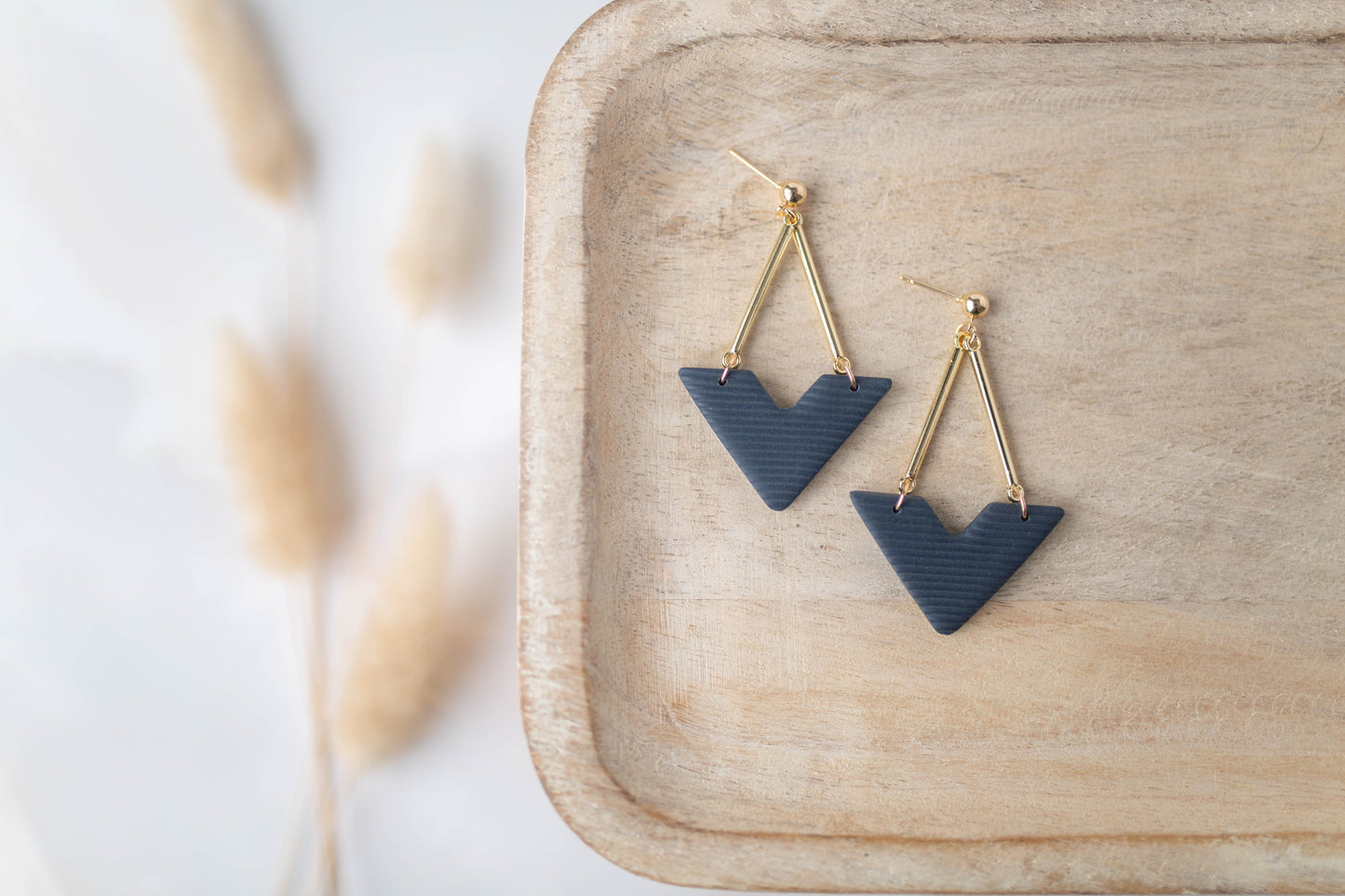 Clay Earrings | Vee Dangles | All Things Fall Collection