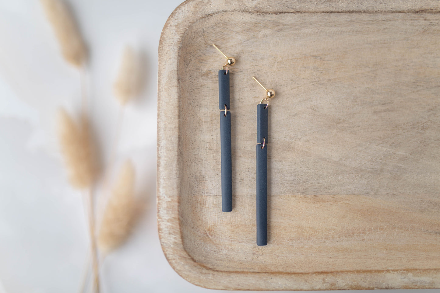 Clay Earrings | Stick Dangles | All Things Fall Collection