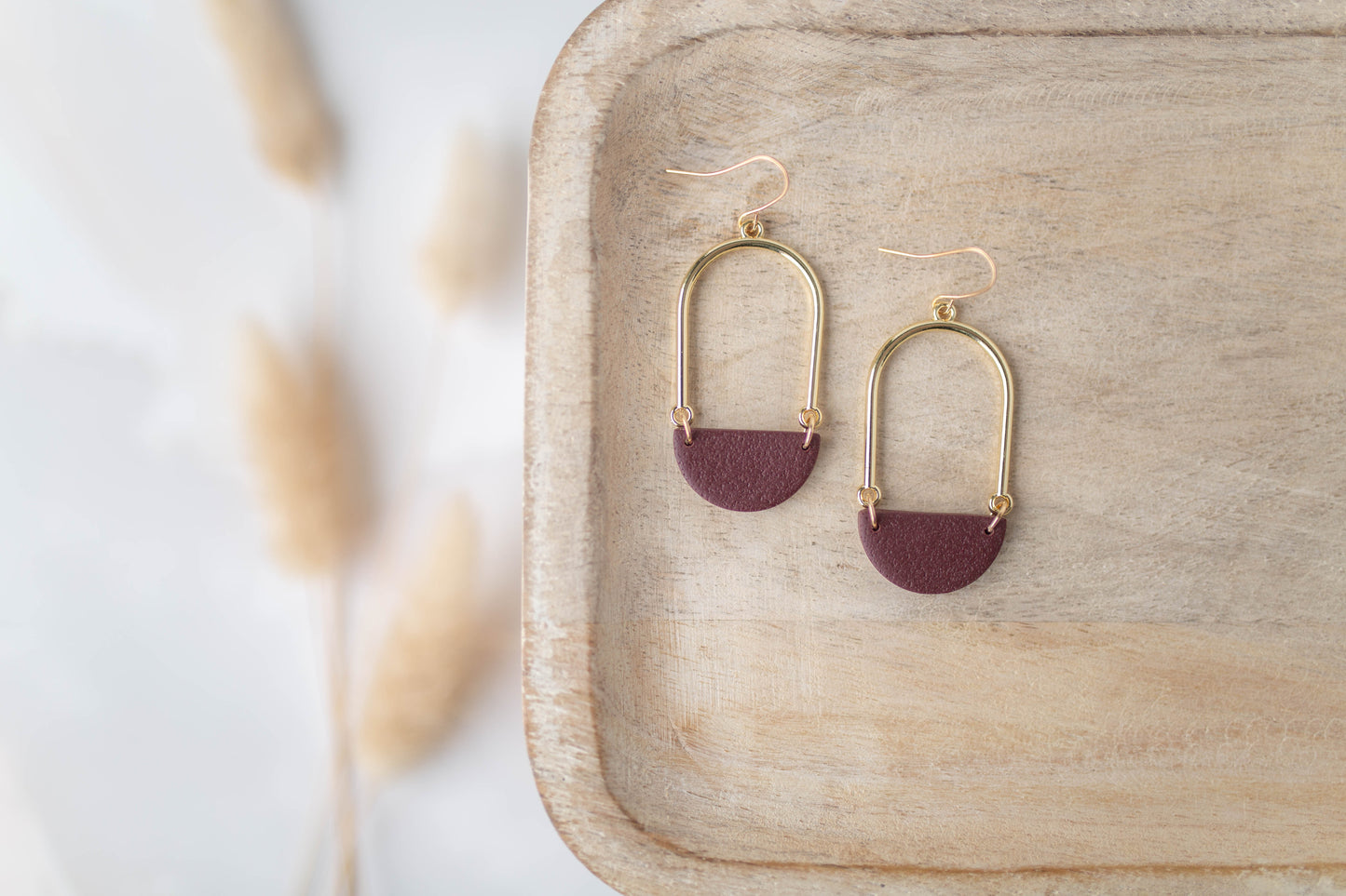 Clay Earrings | Arch Dangles | All Things Fall Collection