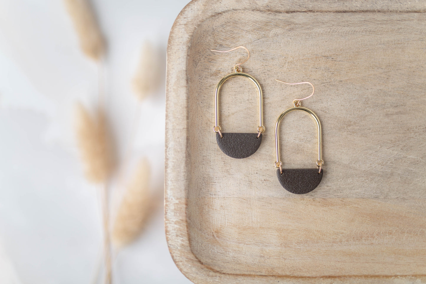Clay Earrings | Arch Dangles | All Things Fall Collection