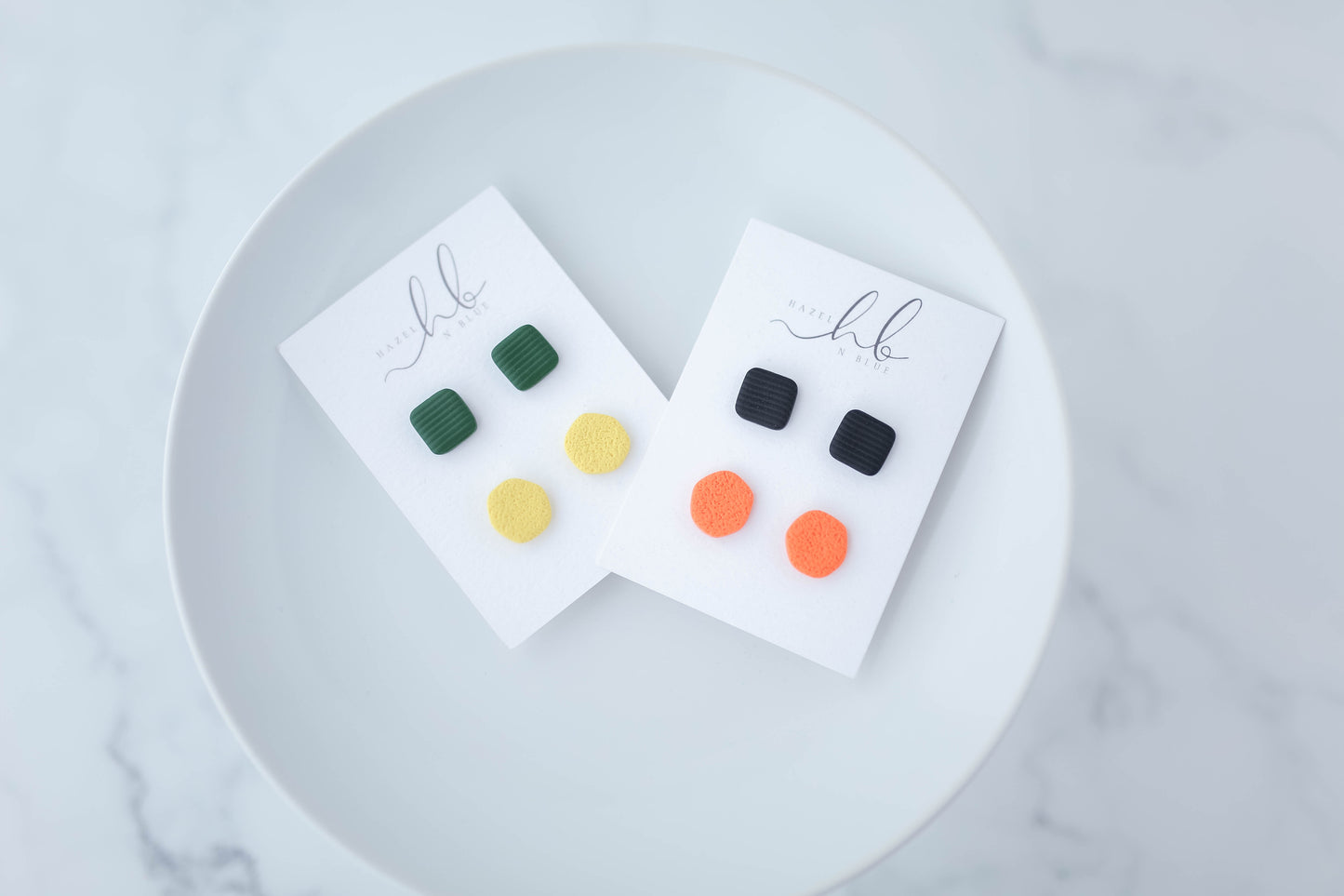 Clay Earrings | Game Day Stud Pack | Civil War Collection