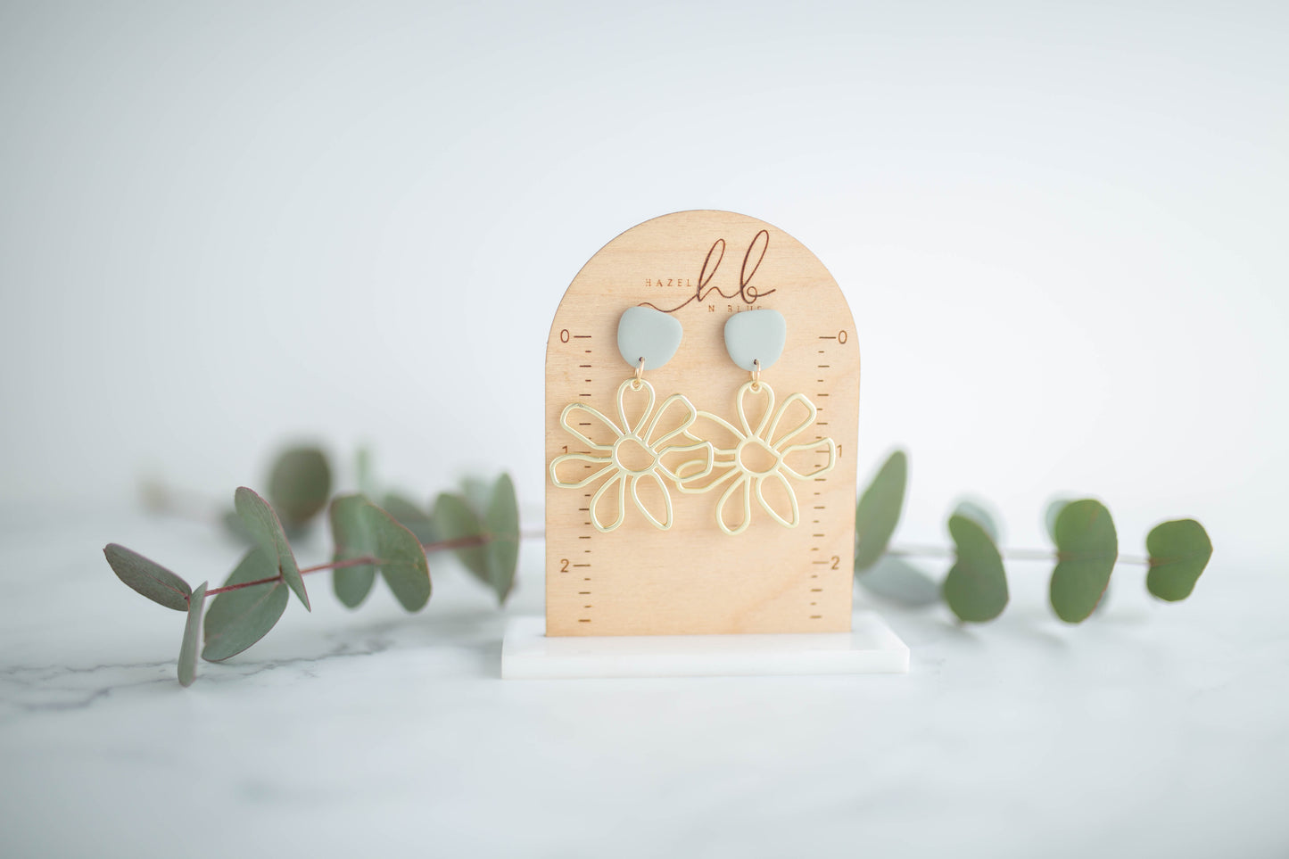 Clay Earrings | Groovy Spring Daisies| Spring Fling Collection