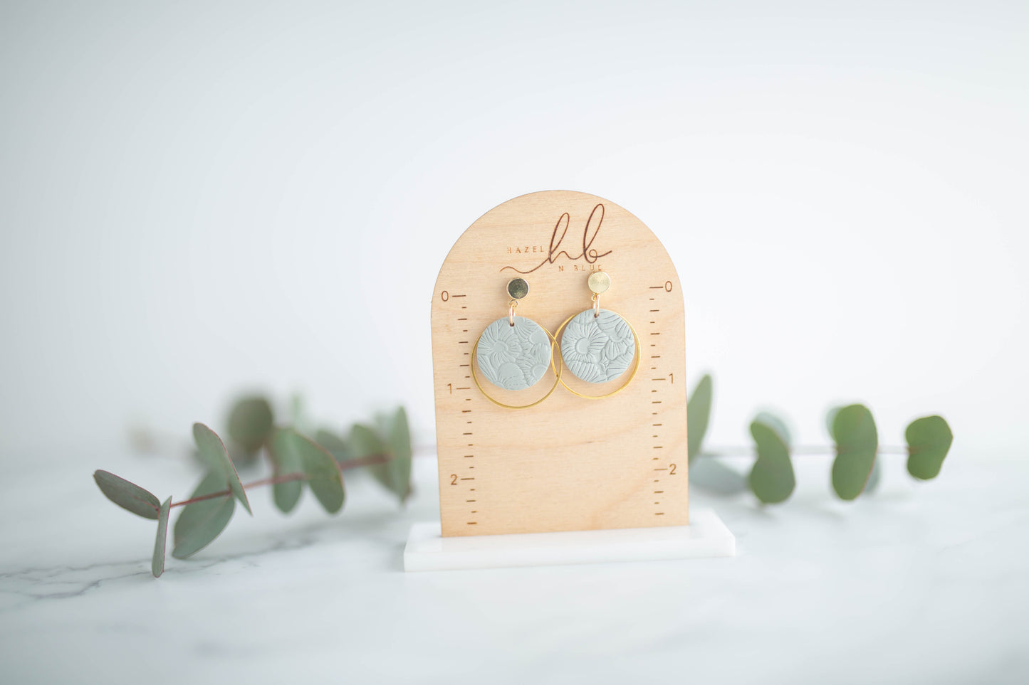 Clay Earrings | Dainty Floral Dangles | Spring Fling Collection
