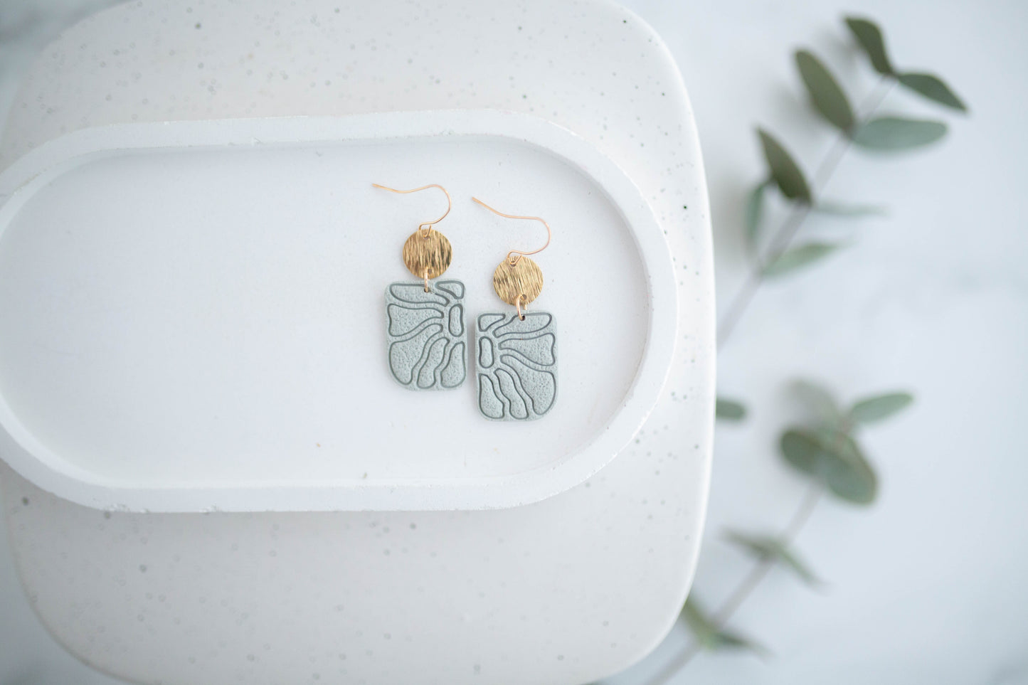 Clay Earrings | Spring Fling Flower Dangles | Spring Fling Collection