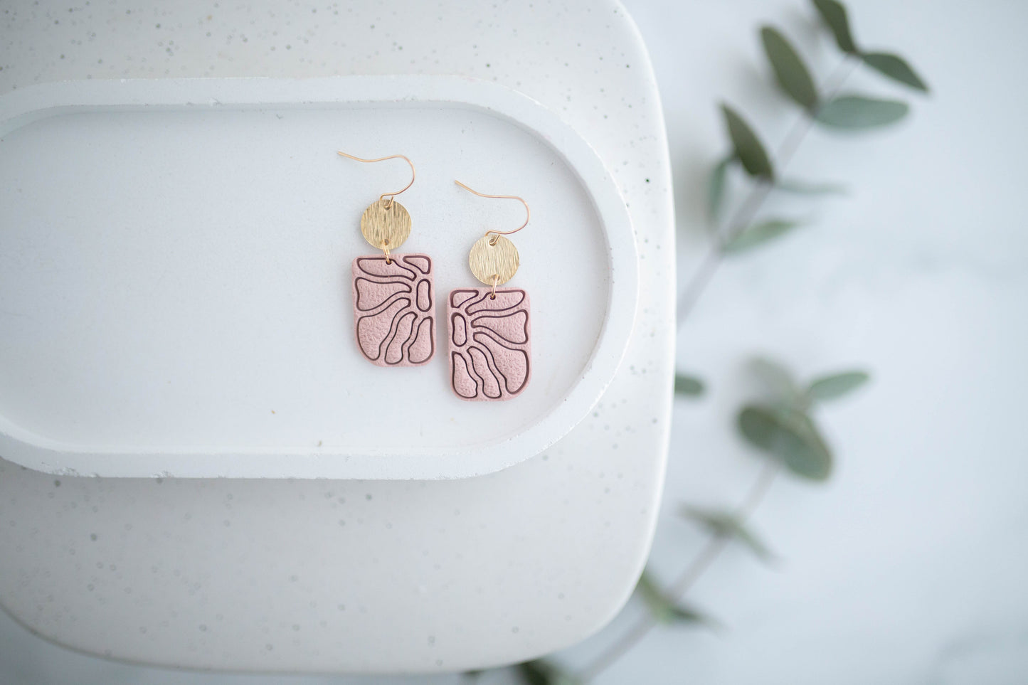 Clay Earrings | Spring Fling Flower Dangles | Spring Fling Collection