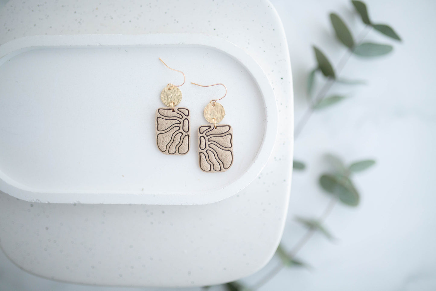 Clay Earrings | Spring Fling Flower Dangles | Spring Fling Collection