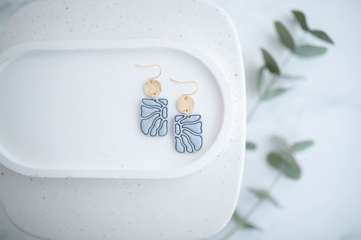 Clay Earrings | Spring Fling Flower Dangles | Spring Fling Collection
