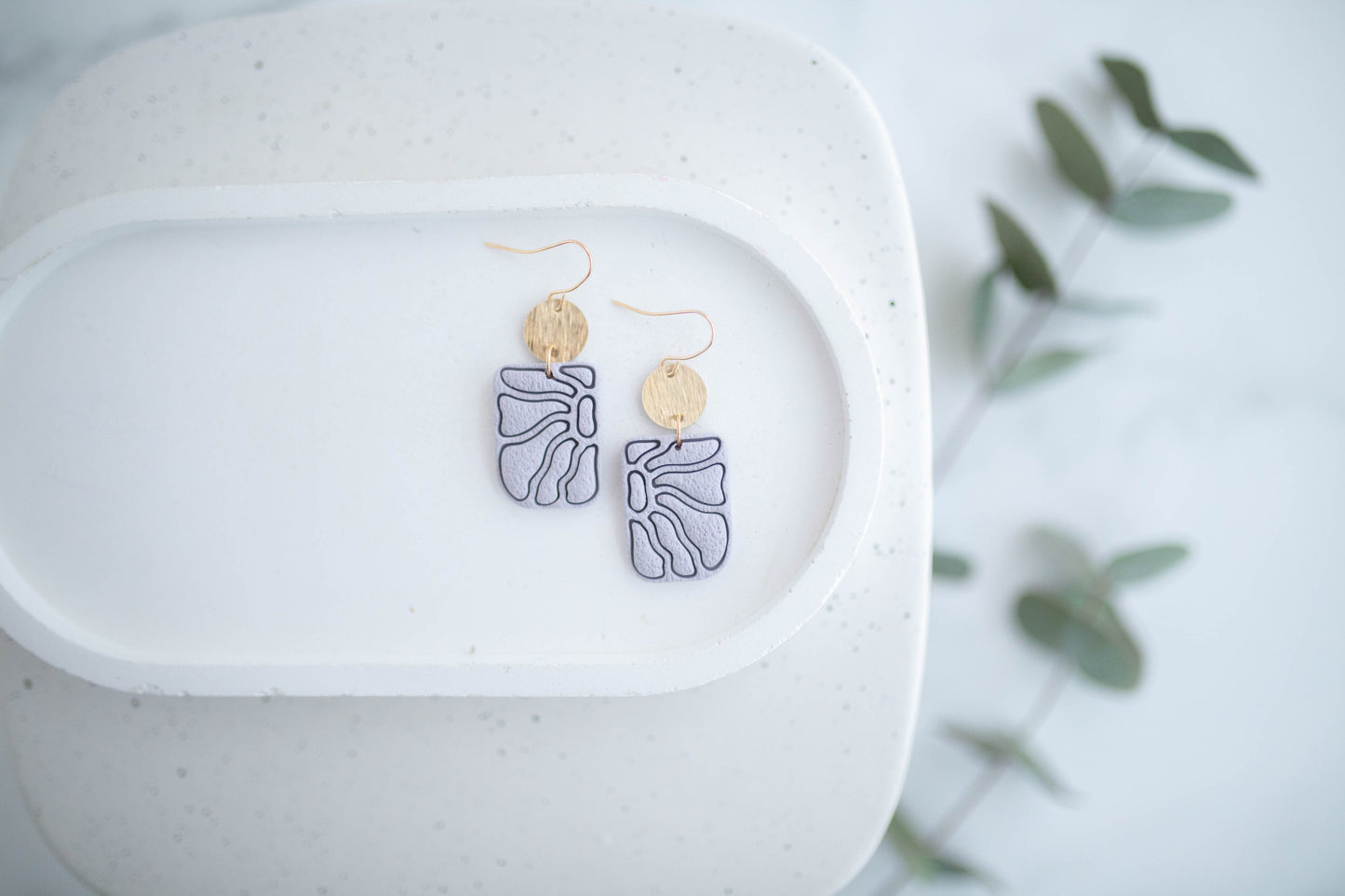 Clay Earrings | Spring Fling Flower Dangles | Spring Fling Collection