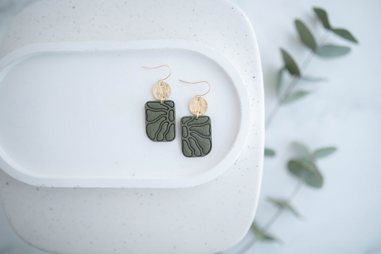 Clay Earrings | Spring Fling Flower Dangles | Spring Fling Collection