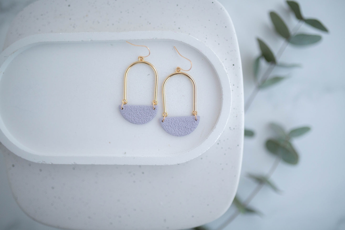 Clay Earrings | Arch Dangles | Spring Fling Collection