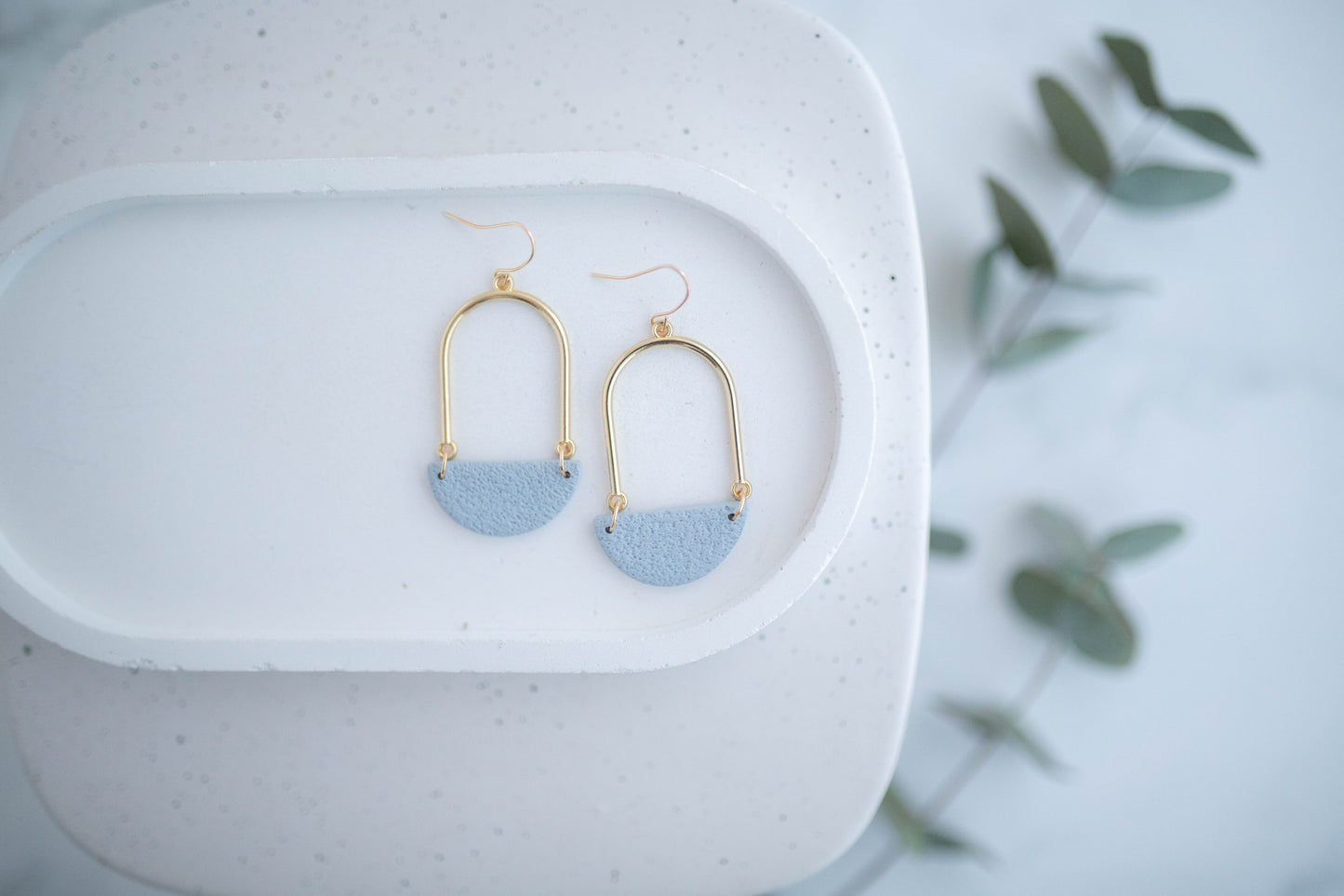 Clay Earrings | Arch Dangles | Spring Fling Collection
