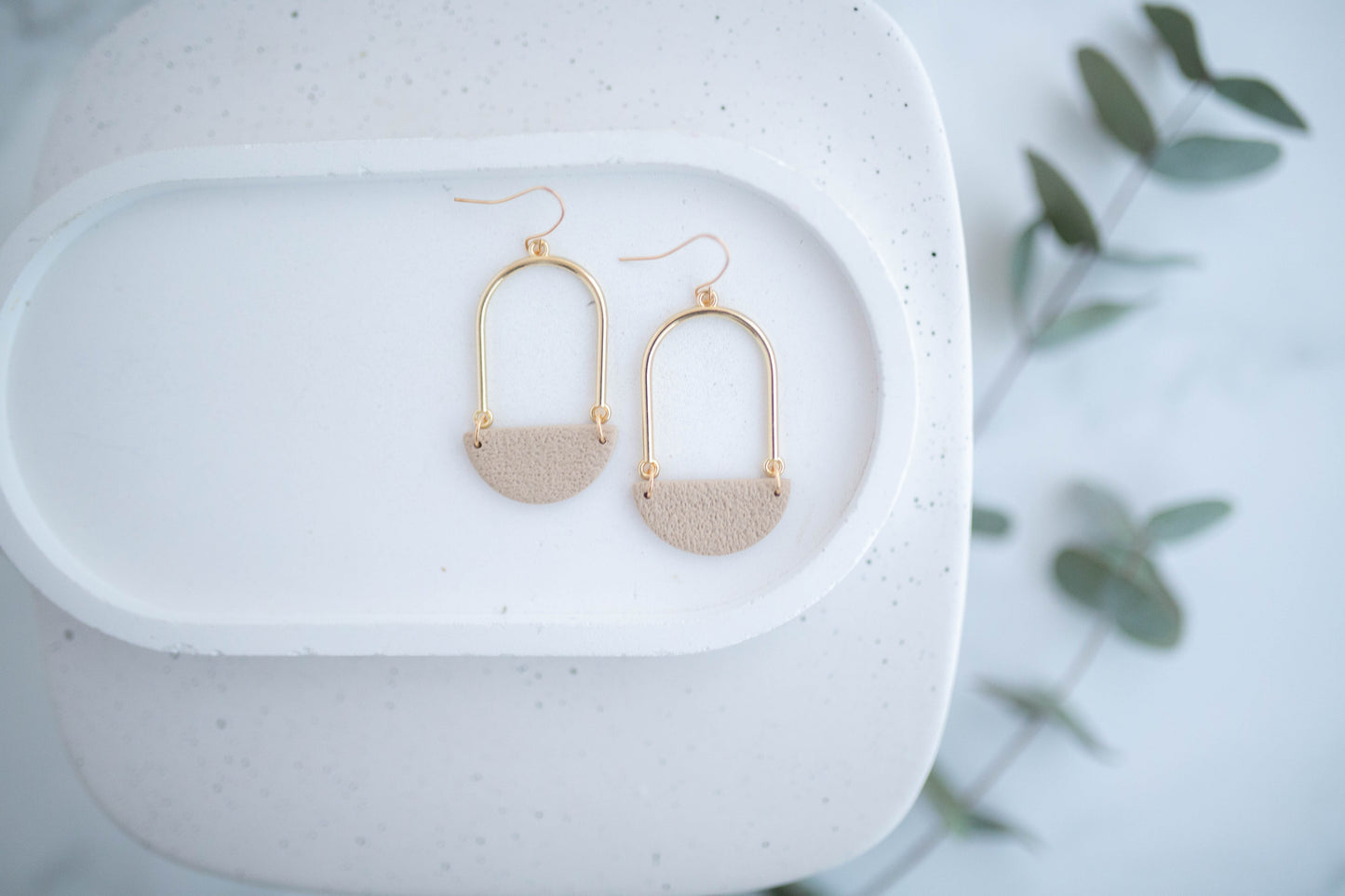 Clay Earrings | Arch Dangles | Spring Fling Collection