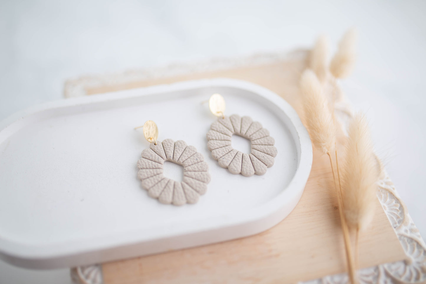 Clay Earrings | Concho Dangles | Cozy Cowgirl Collection