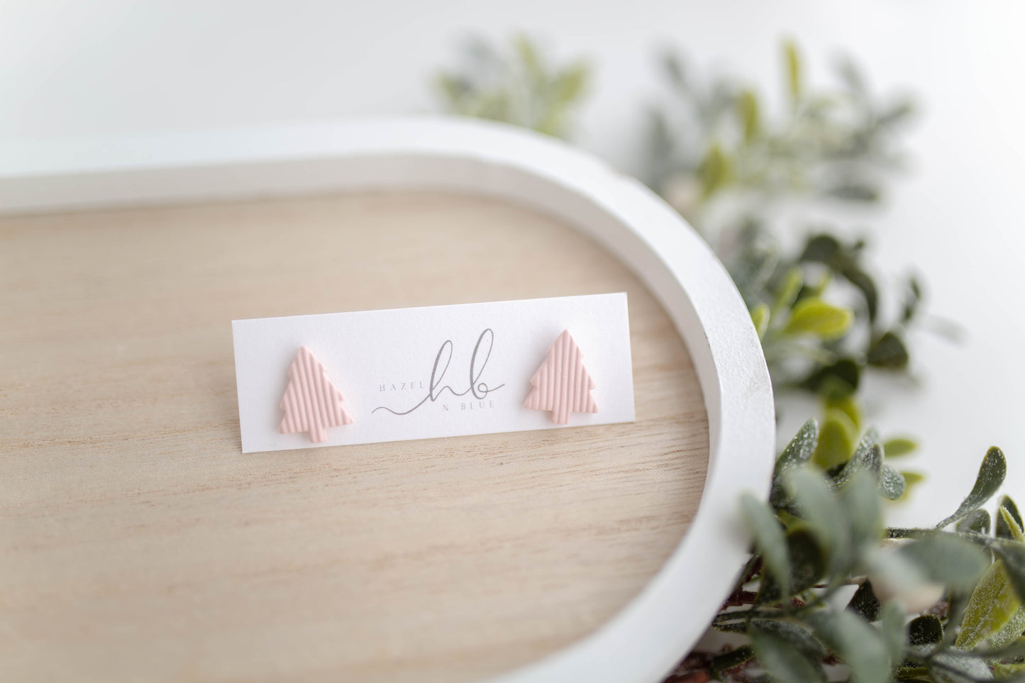 Clay Earrings | Christmas Studs | Merry Everything
