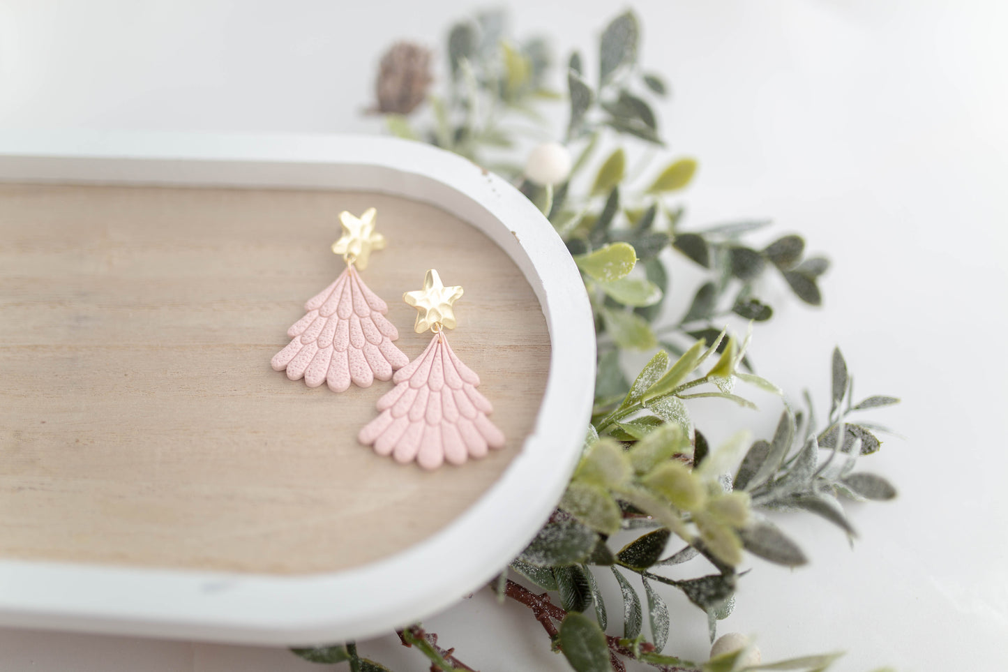 Clay Earrings | Trees | Merry Everything