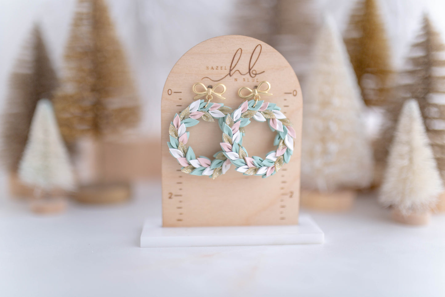 Clay Earrings | Wreaths | Merry Everything
