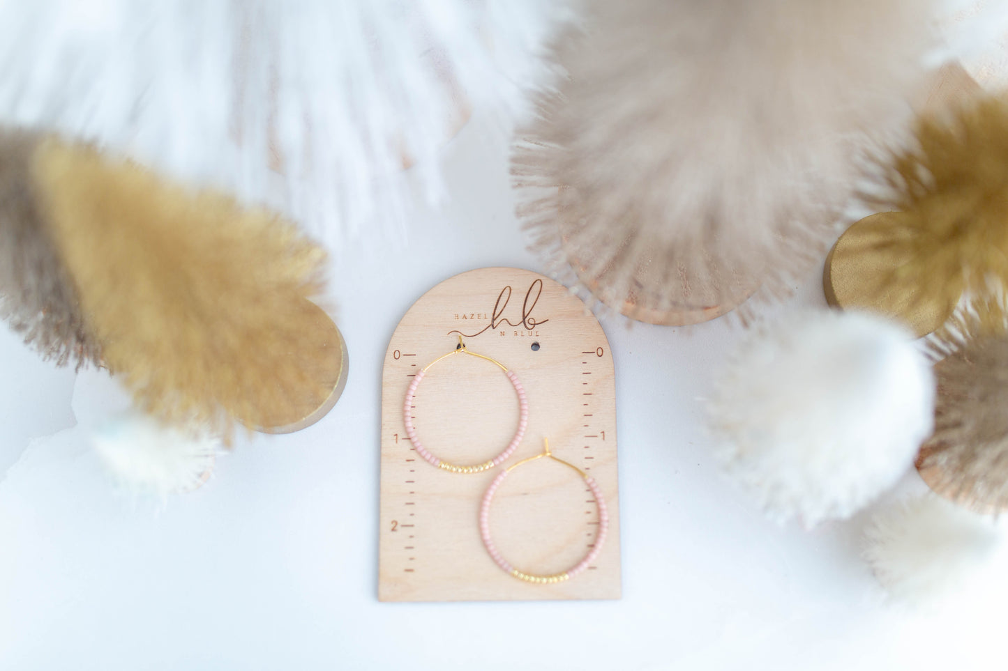 Beaded Earrings | Festive Hoops | Merry Everything