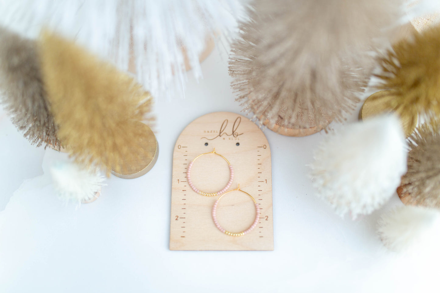 Beaded Earrings | Festive Hoops | Merry Everything
