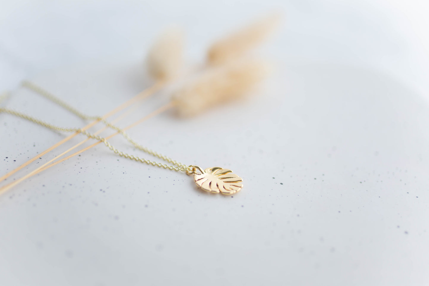 Necklace | Monstera Necklace | Mother's Day Collection