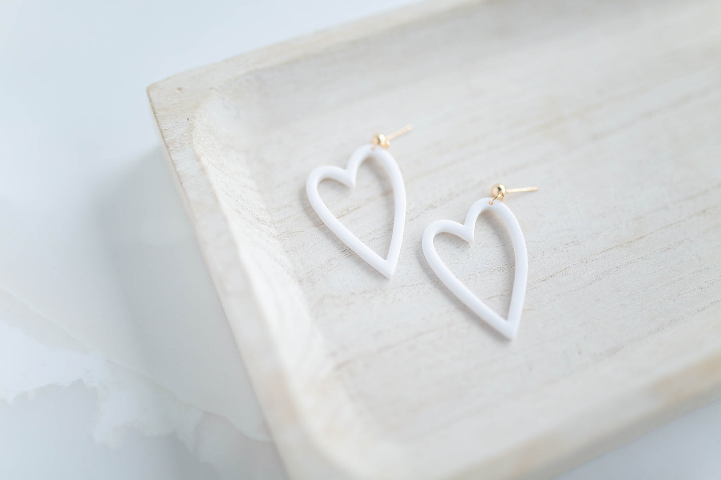 Clay Earrings | Heart Dangles | Lover Era Collection