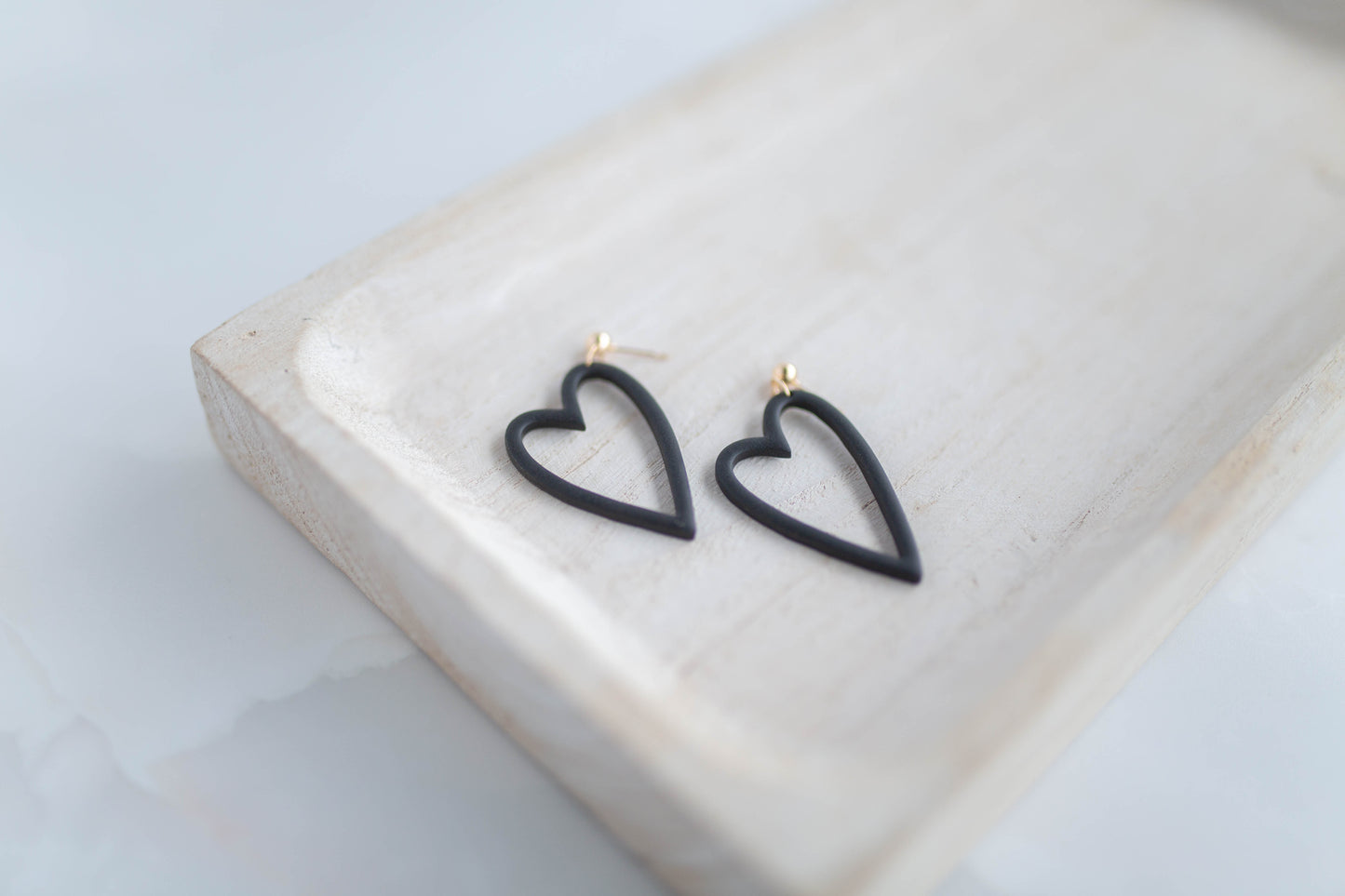Clay Earrings | Heart Dangles | Lover Era Collection