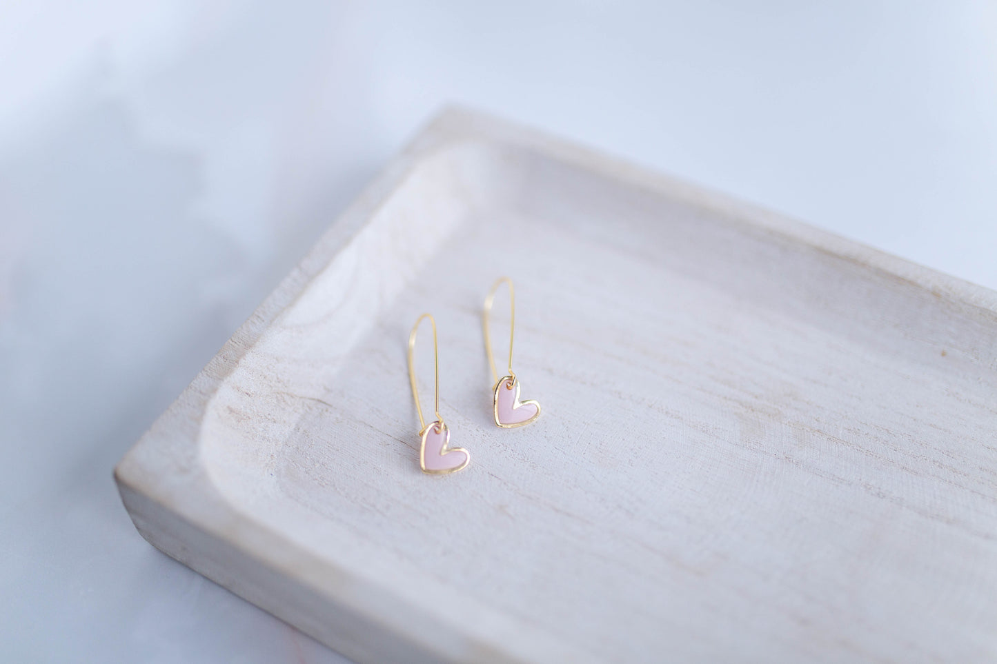 Clay Earrings | Mini Heart Drops | Lover Era Collection